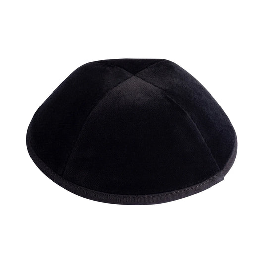 iKippah Black Velvet Yarmulke