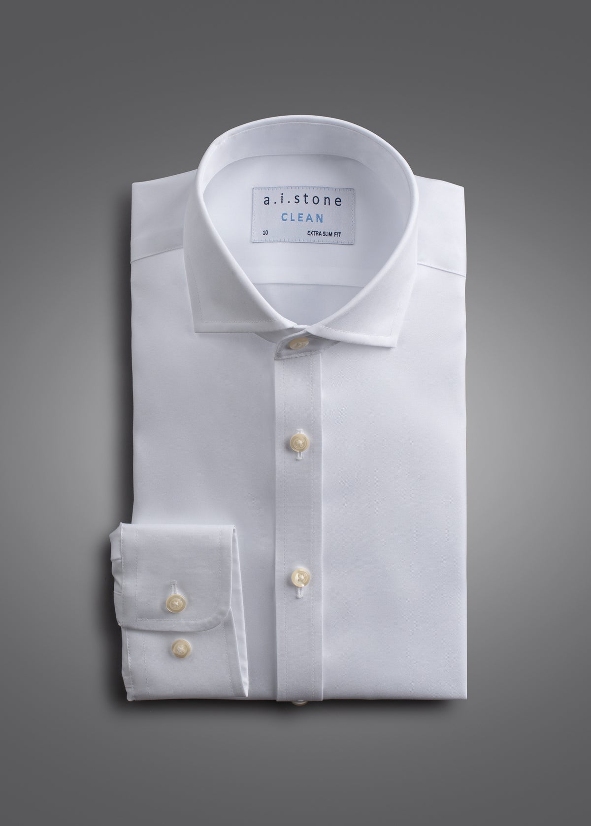 CLEAN Boys Pinpoint NON IRON Cutaway Collar Long Sleeves