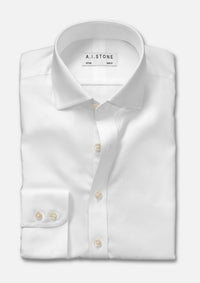 Mens Soft Twill Cutaway Collar NON IRON Slim Fit