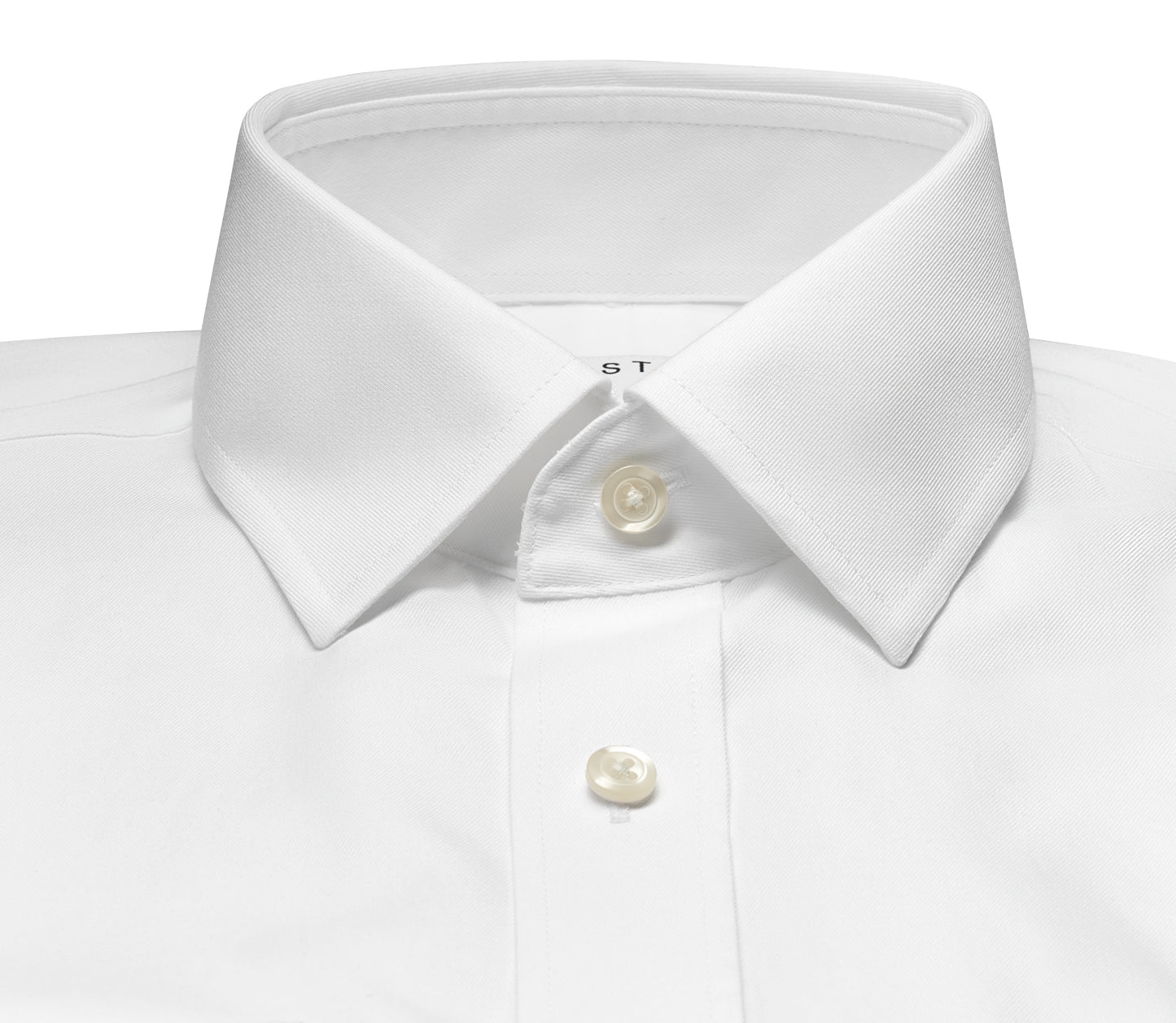 Mens Soft Twill Spread Collar NON IRON Slim Fit With a Pocket