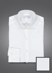 Mens Dobby Cutaway Collar NON IRON Super Slim