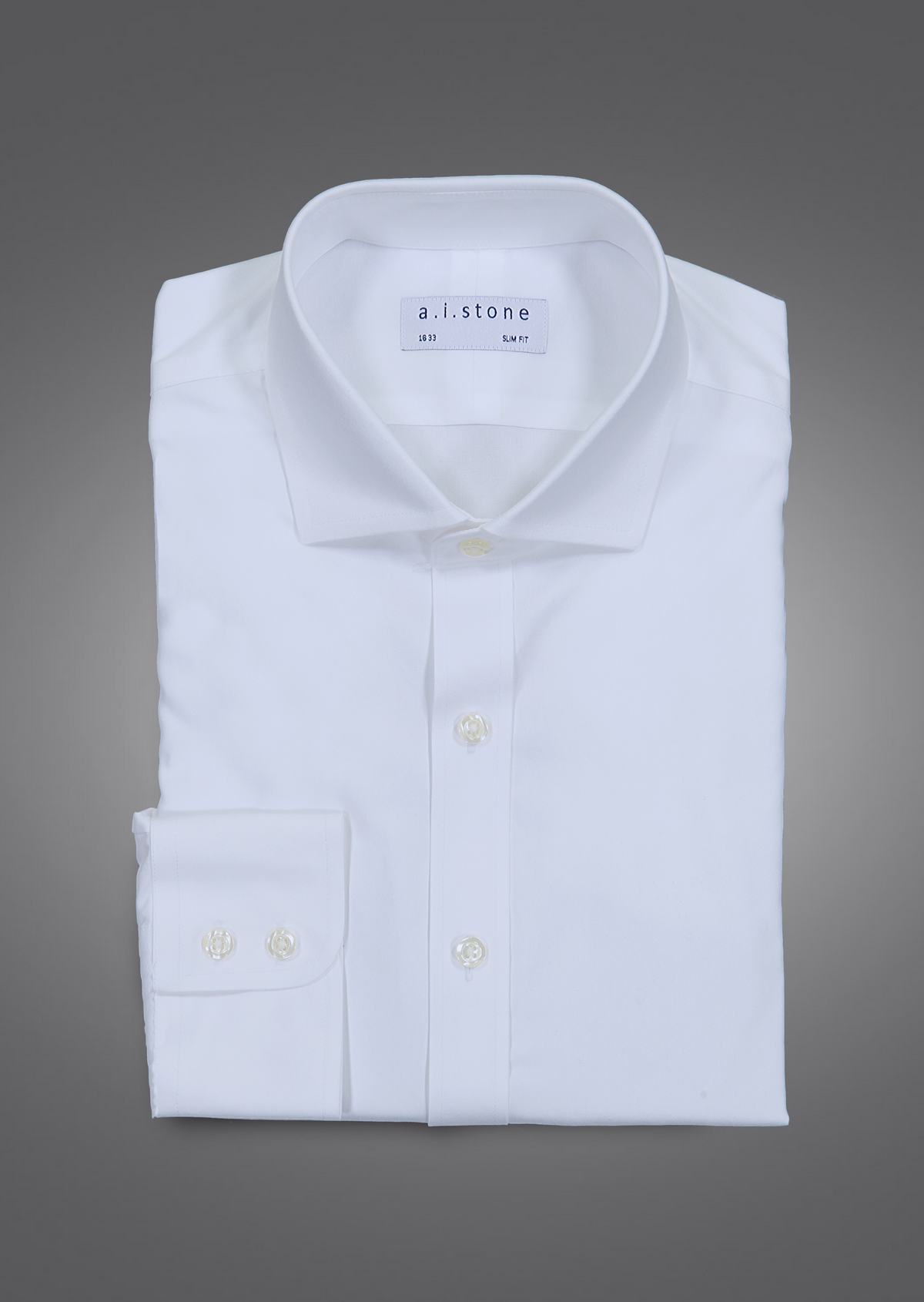 Mens Pinpoint Cutaway Collar NON IRON Extra Slim Fit